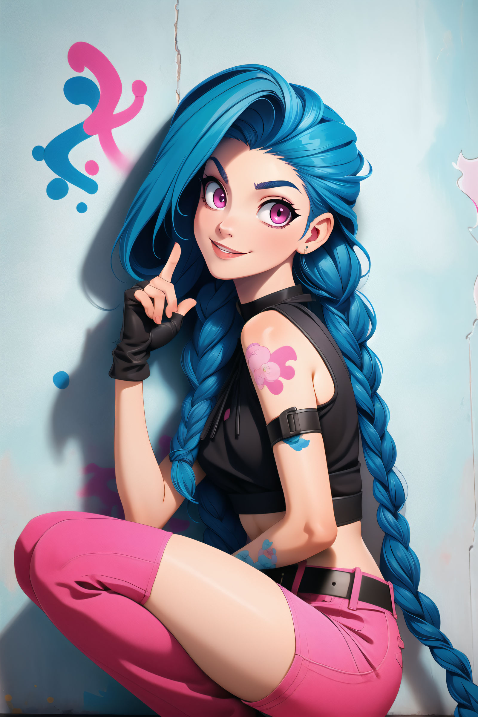 Jinx. League of Legends by EvrisBS on DeviantArt  Lol league of legends,  League of legends characters, Jinx league of legends