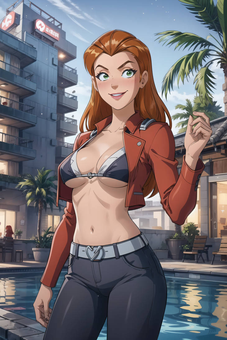 Sam (Totally Spies) by Dantegonist on DeviantArt