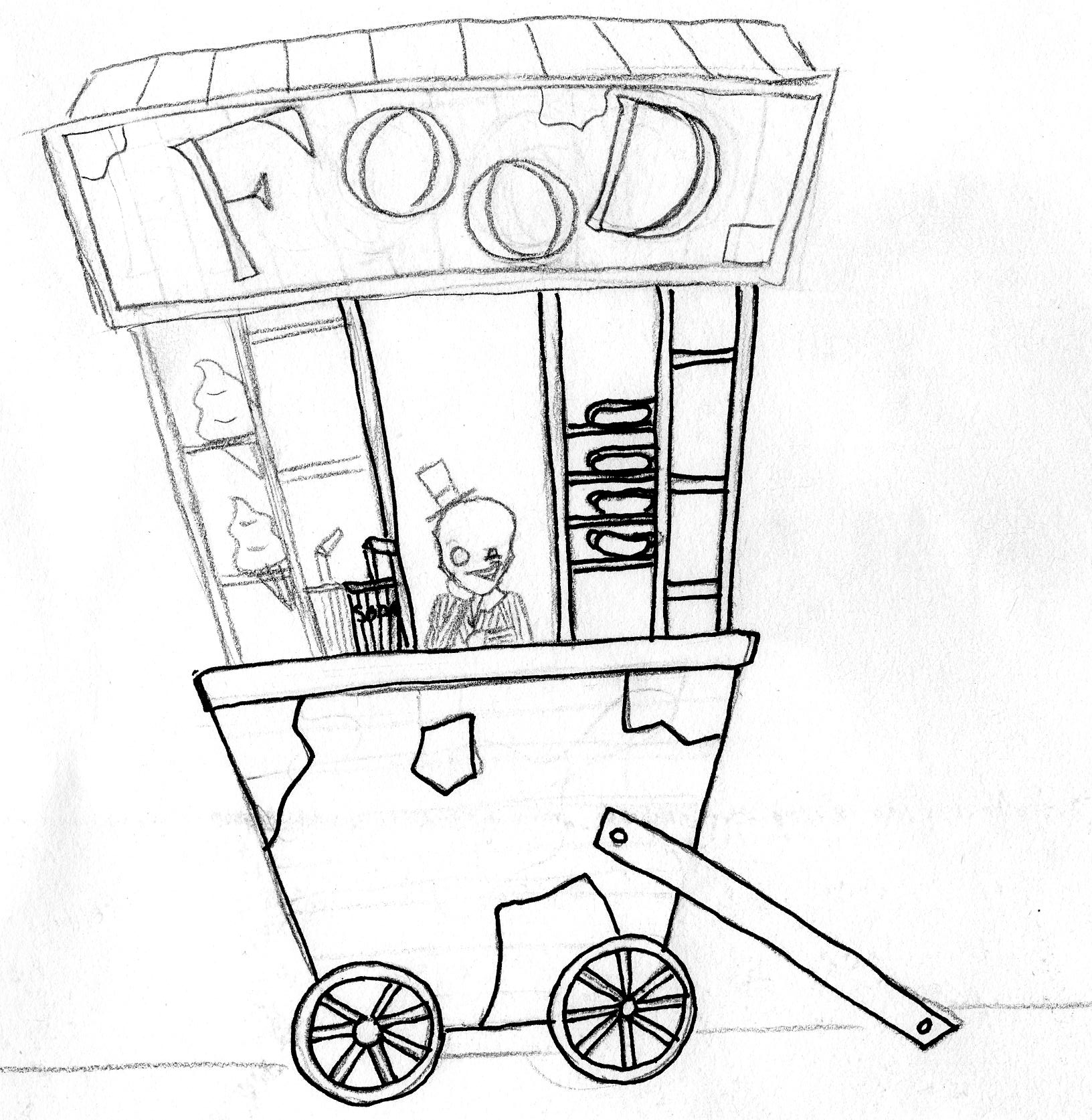 Food Stall by ArtMacrocosm on DeviantArt
