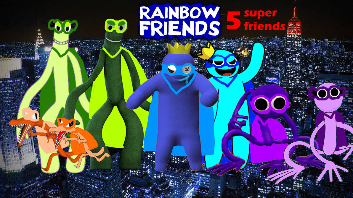 Super Rainbow Friends 🕹️ 🗡️