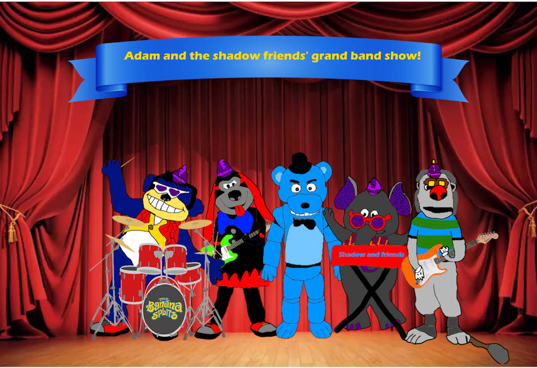 Shadow Friends' Names The shadow friends band show by TLKfan2008 on DeviantArt