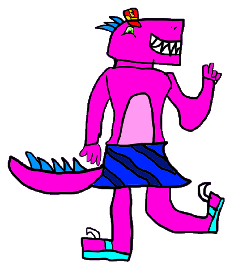 Ruby the Velociraptor (New design) by TLKfan2008 on DeviantArt
