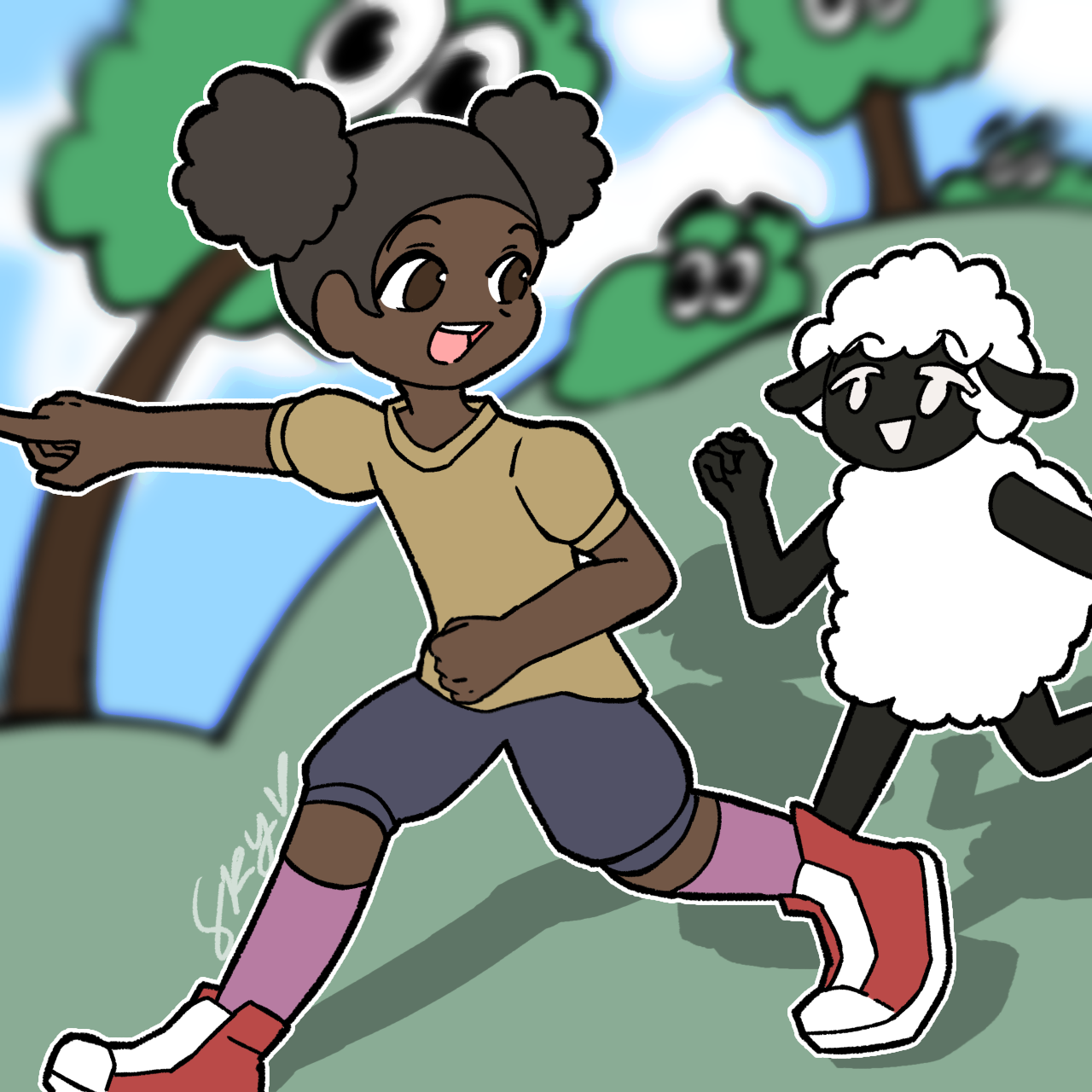 FA Amanda The Adventurer gijinka wooly by murasakigezigezi on