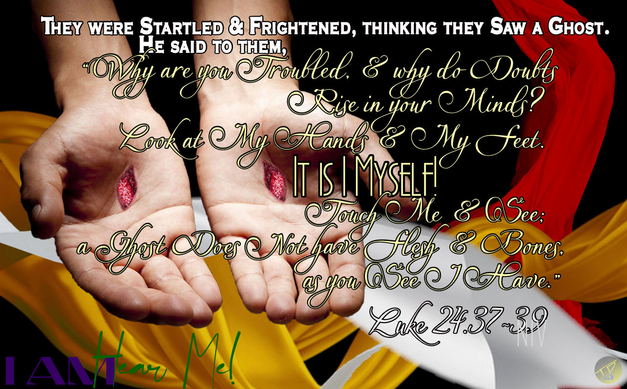 Luke 24.37~39