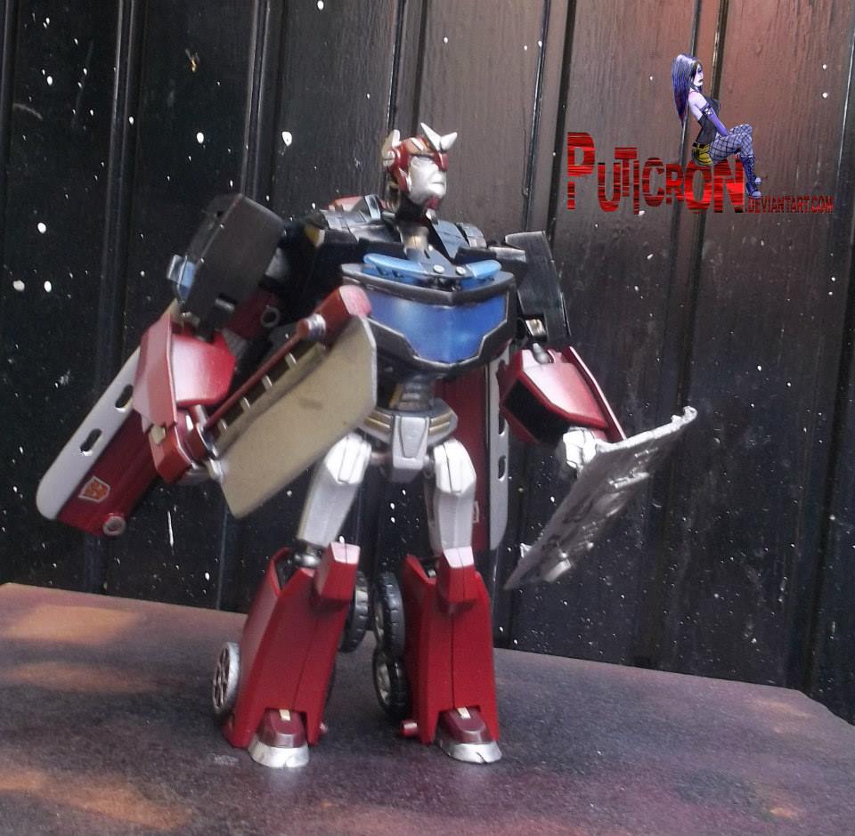 transformers customs baynimated centinel prime