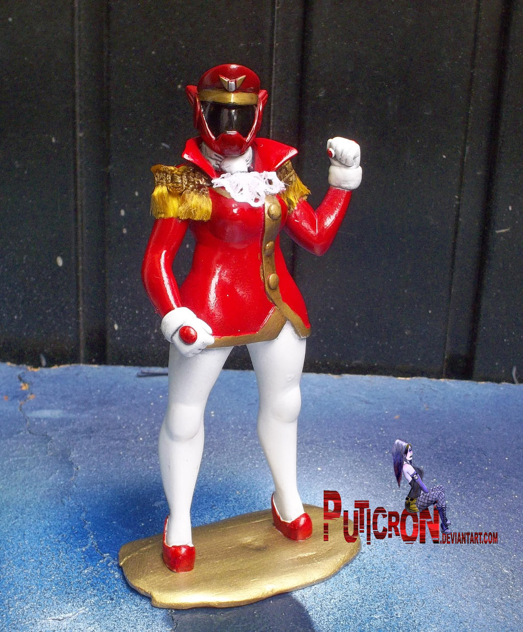 power rangers : rainbow guardians custom oc red by puticron on DeviantArt