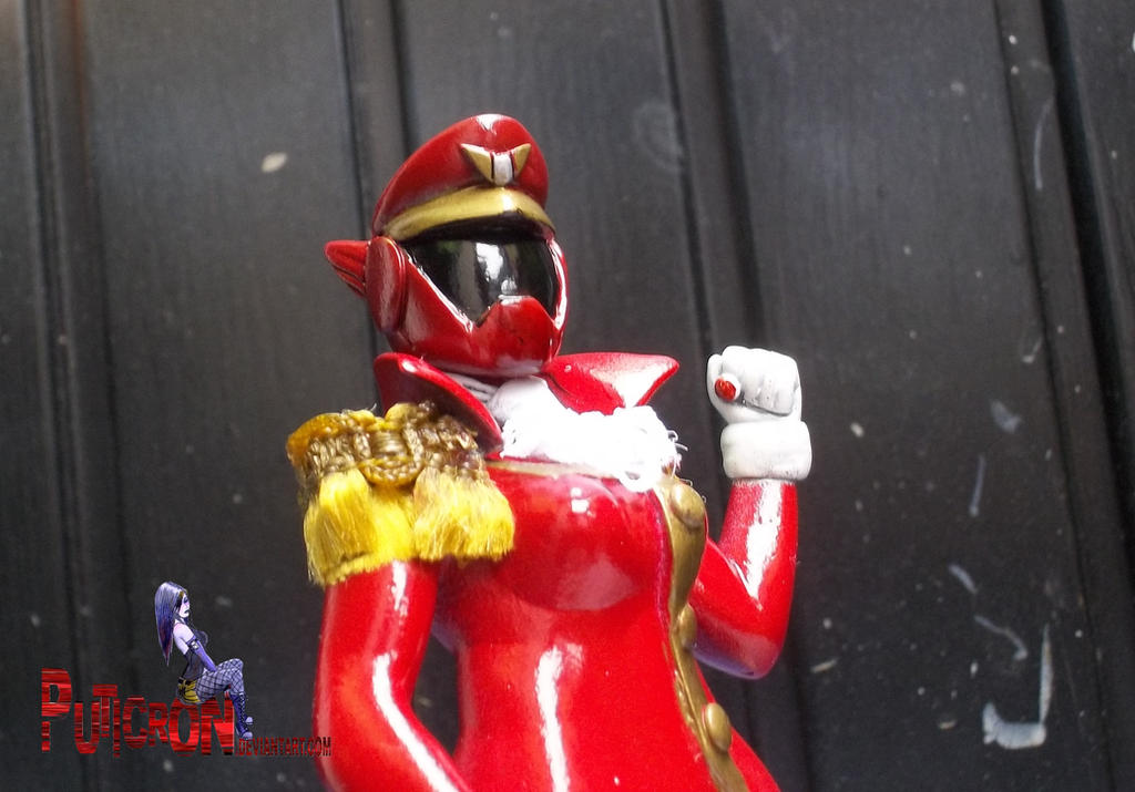 power rangers rainbow guardians oc red