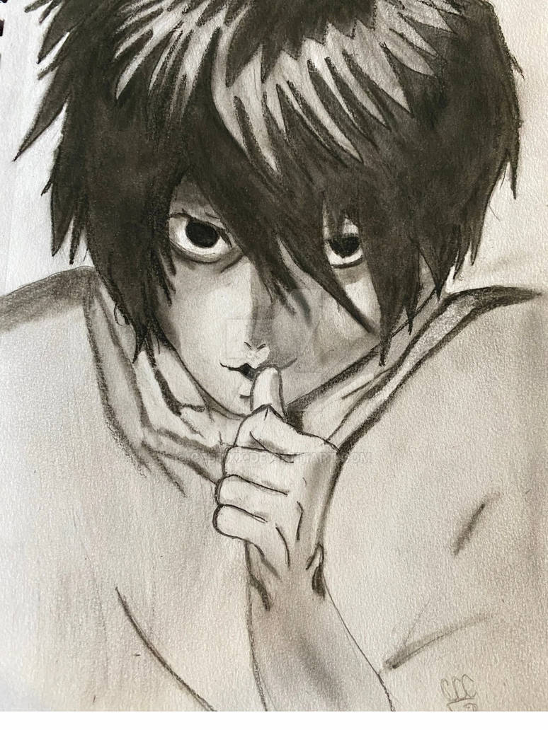 Deviantart La Note L Deathnote by ces11xx on DeviantArt