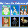 Layne's Favorite Pokemon Girls - Alola Variant