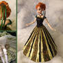 Custom Frozen Anna Coronation Doll