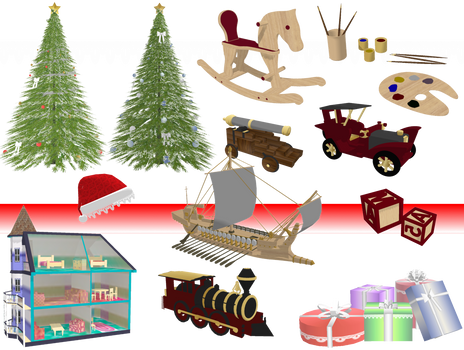 Christmas Pack - MMD (Dl series 19th century)