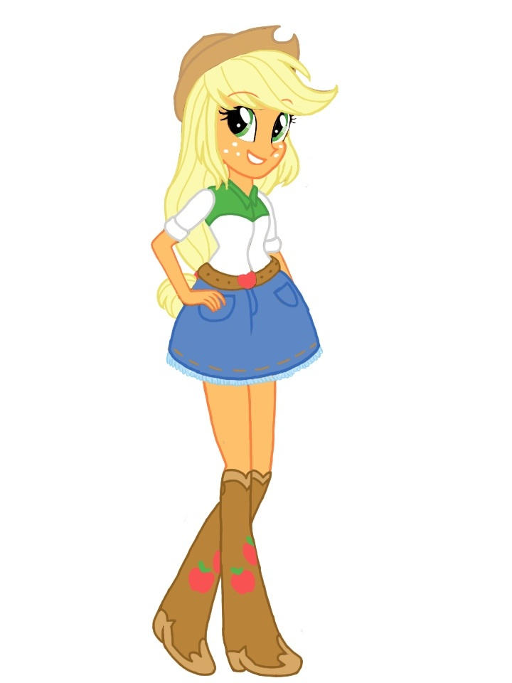 Equestria  Girls  Applejack  by Colorpalette art on DeviantArt  Equestria  Girls  Applejack  by Colorpalette art on DeviantArt