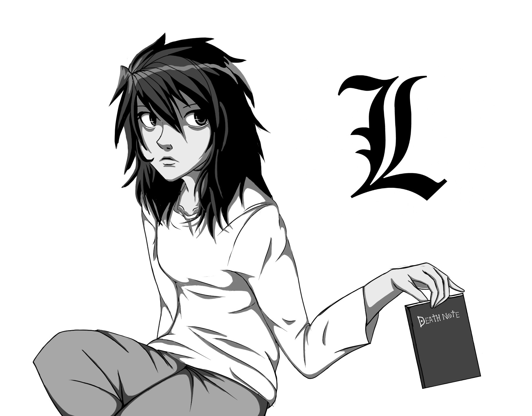 L as a girl - Death Note by Colorpalette-art on DeviantArt