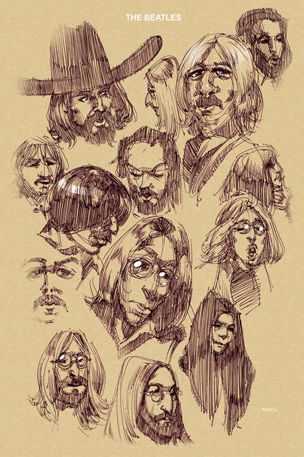 beatles sketches