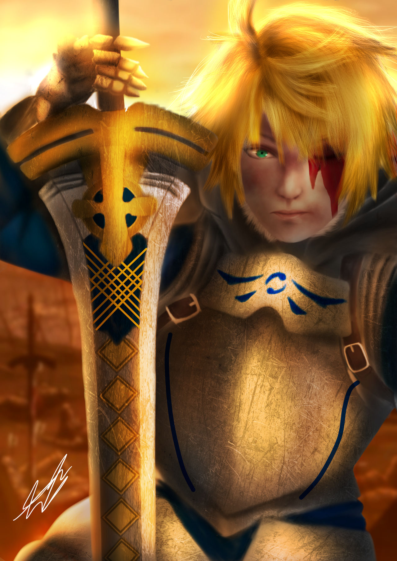 Arthur Prototype by YuseiKurosaki on DeviantArt