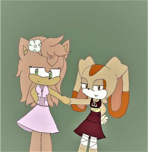 Deviantart Amy The Rabbit Amy Rose and Cream the Rabbit by LSilverTH on DeviantArt