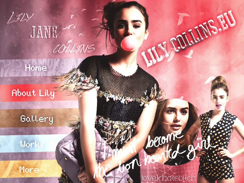 THE BEST HEADER FT LILY COLLINS