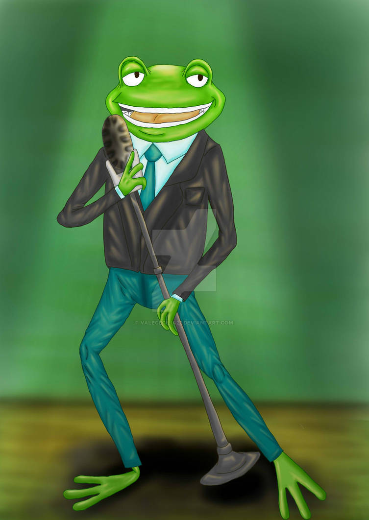 La Rana Raper Rana cantante by valececilia22 on DeviantArt