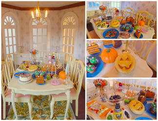 Halloween party by LittlestSweetShop