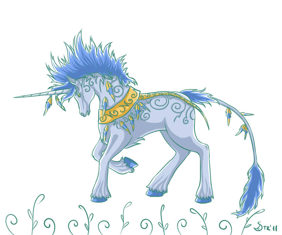 War Unicorn By Strannytsa On DeviantArt