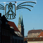 Nuremberg under the angel by andersvolker