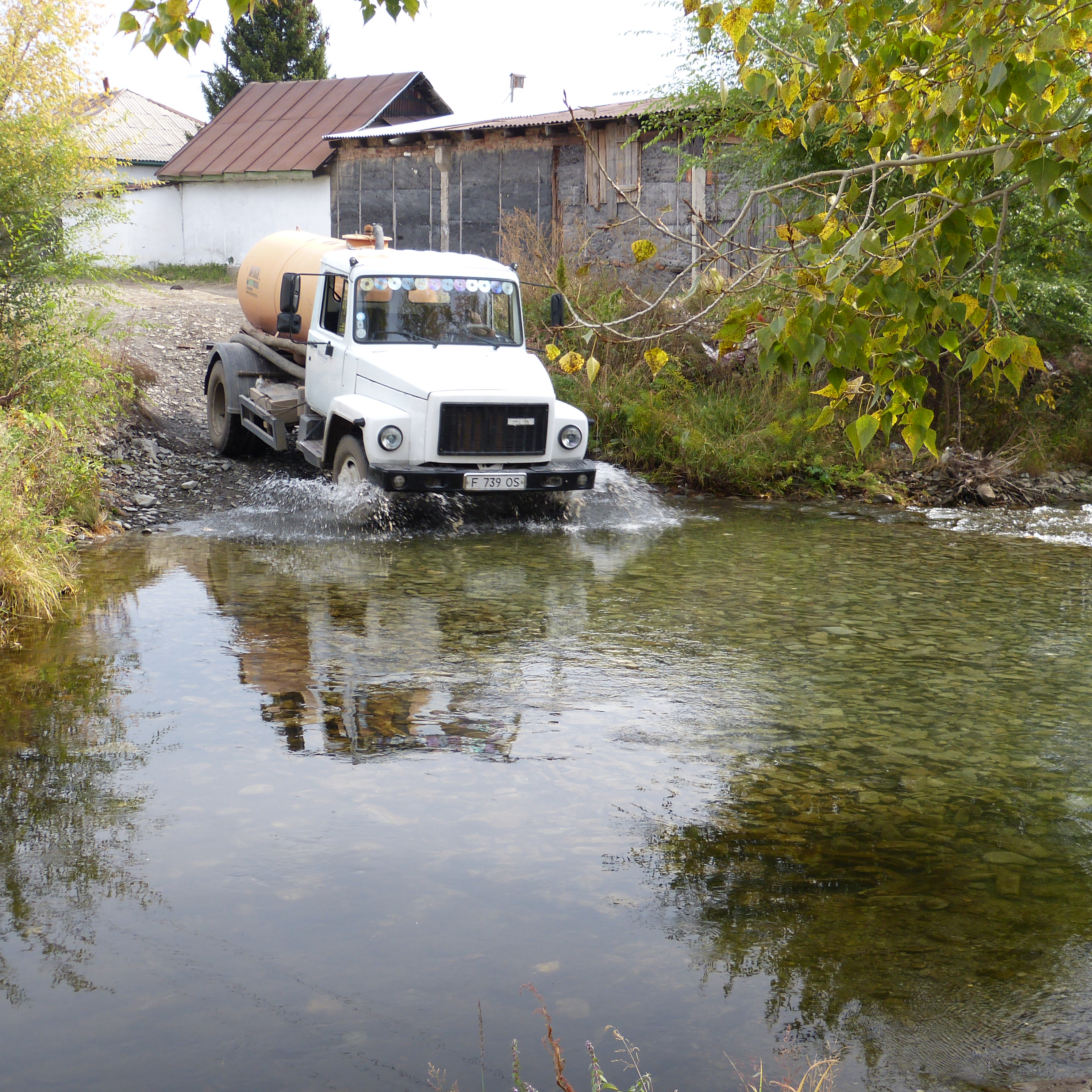 Cross the creek