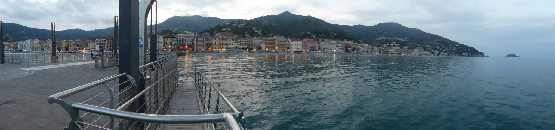 Alassio from the pier