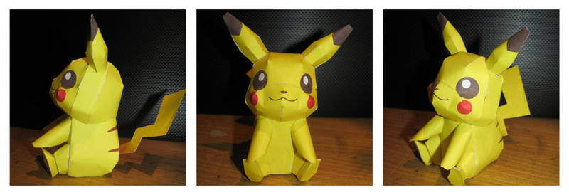 Pikachu Paper Craft