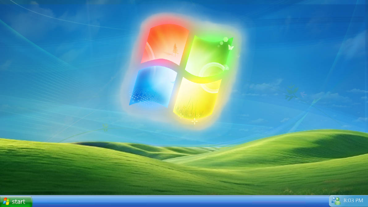 Windows VistaX7 Wallpaper.and taskbar by Luxaloverzy on DeviantArt