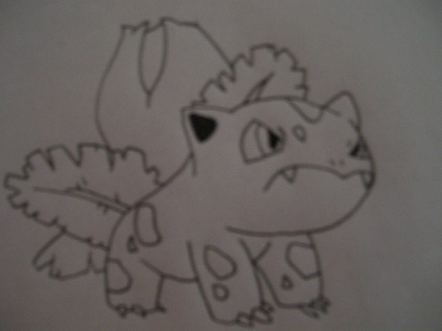 Ivysaur drawing by Mario235R on DeviantArt