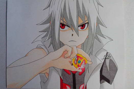 Shu and his Beyblade Spryzen by Charizard776 on DeviantArt