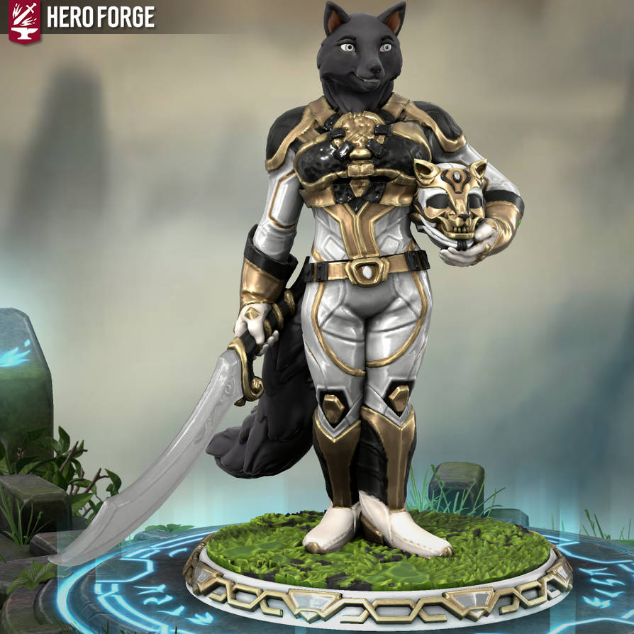 Kitsune Power Ranger (Drake the White Kitsune Force Power Ranger) by BlazeAnime2021 on ...
