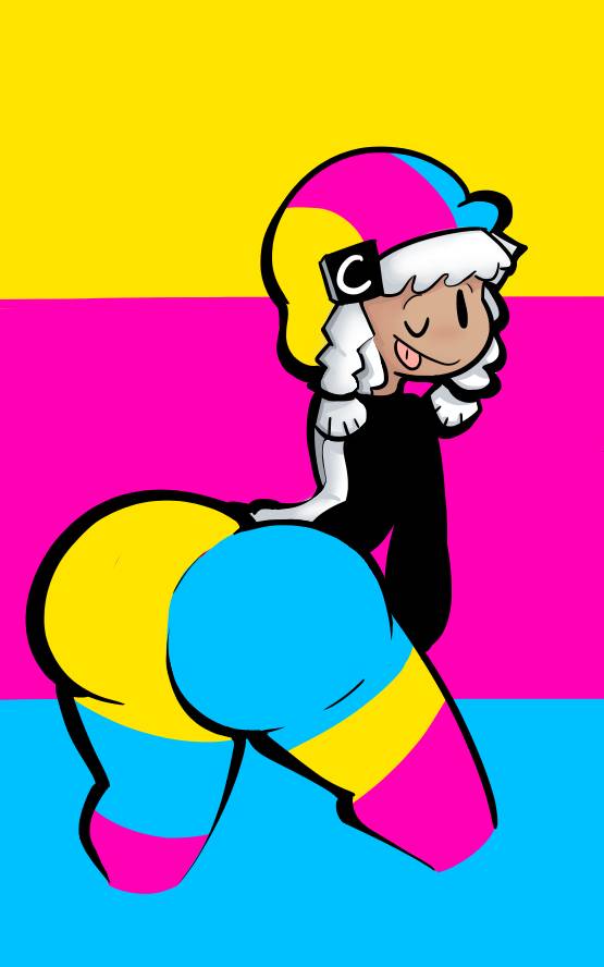 Cartoon Sexy Butt
