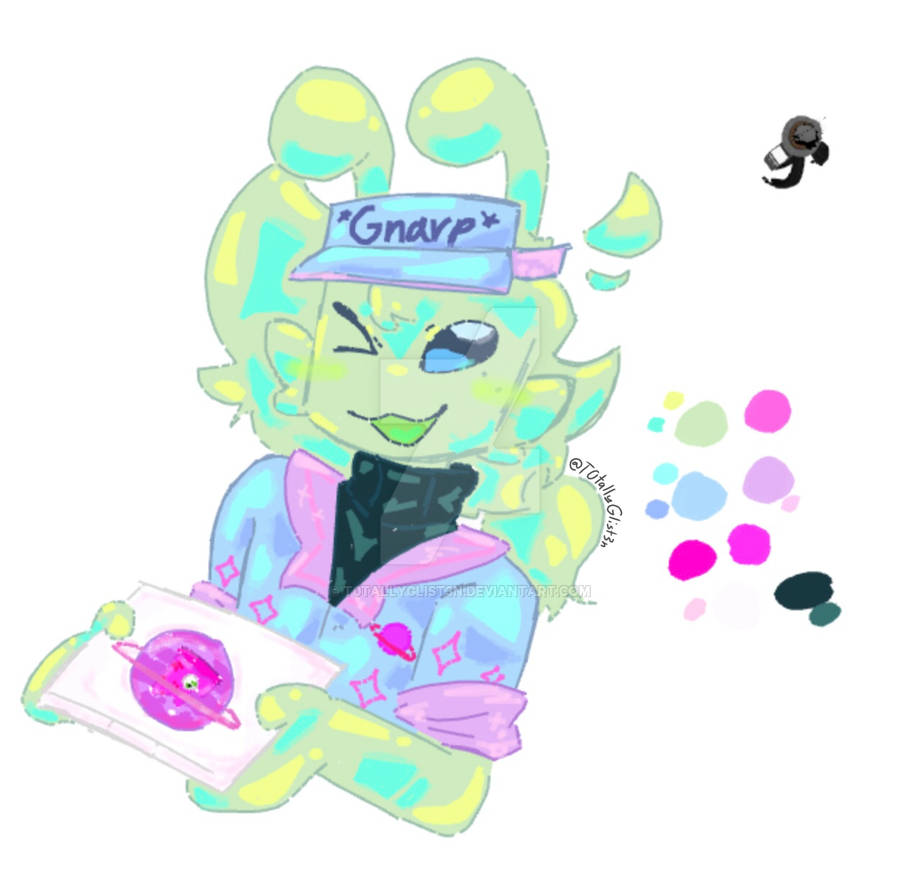 Alien Elliot my beloved by T0tallyGlist3n on DeviantArt