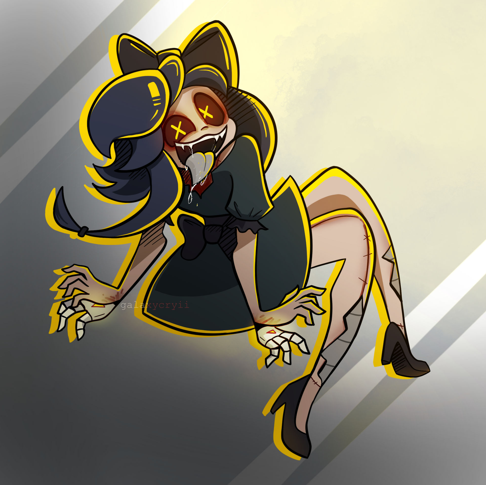 Cyn Null CYN || Fanart by Galaxycryii on DeviantArt