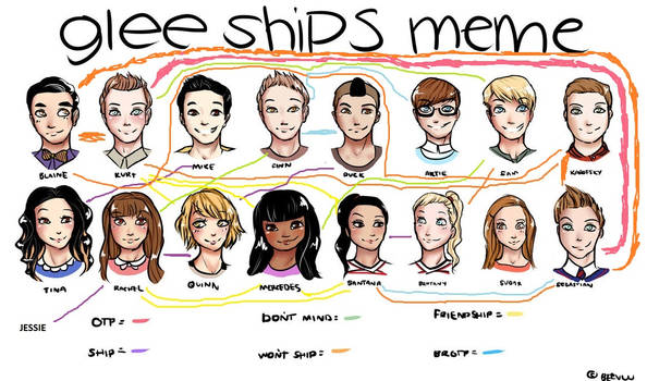 Glee Ships Meme (My Version)