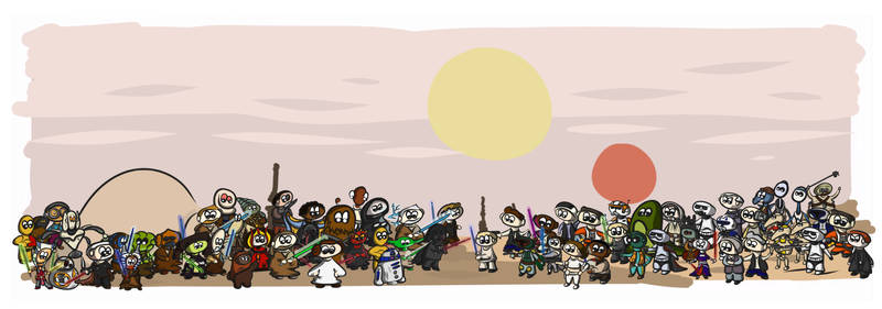 Star Wars Toon Characters