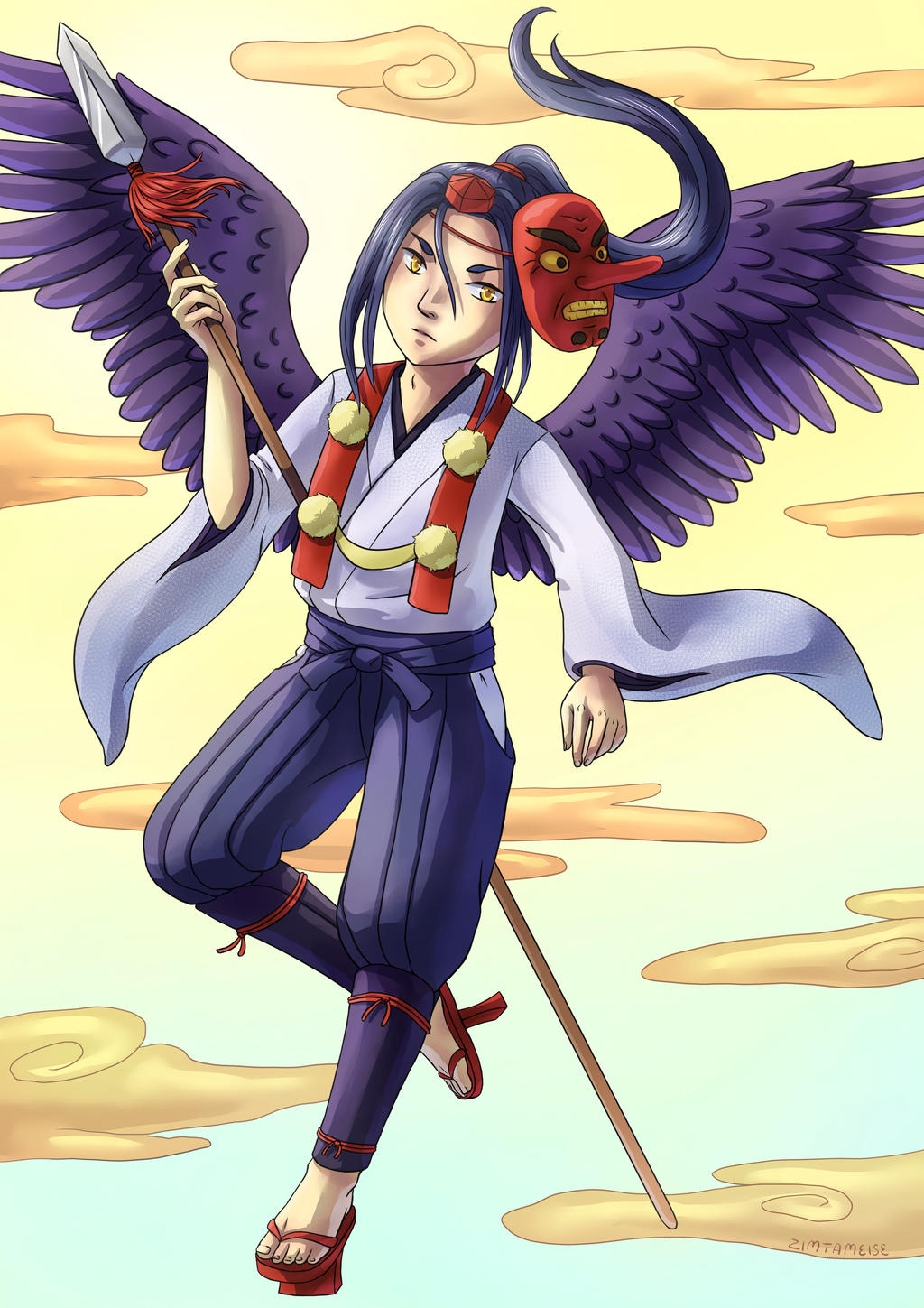 Tengu by Zimtameise on DeviantArt