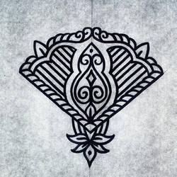 Ornament tattoo design