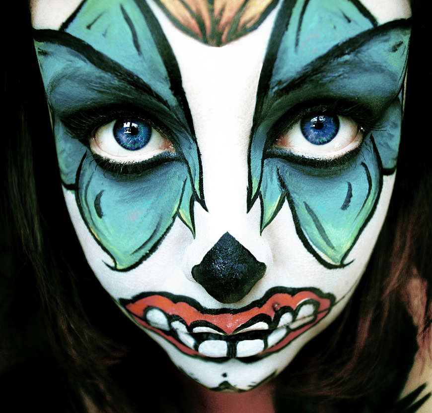 Candy Skull Face Paint