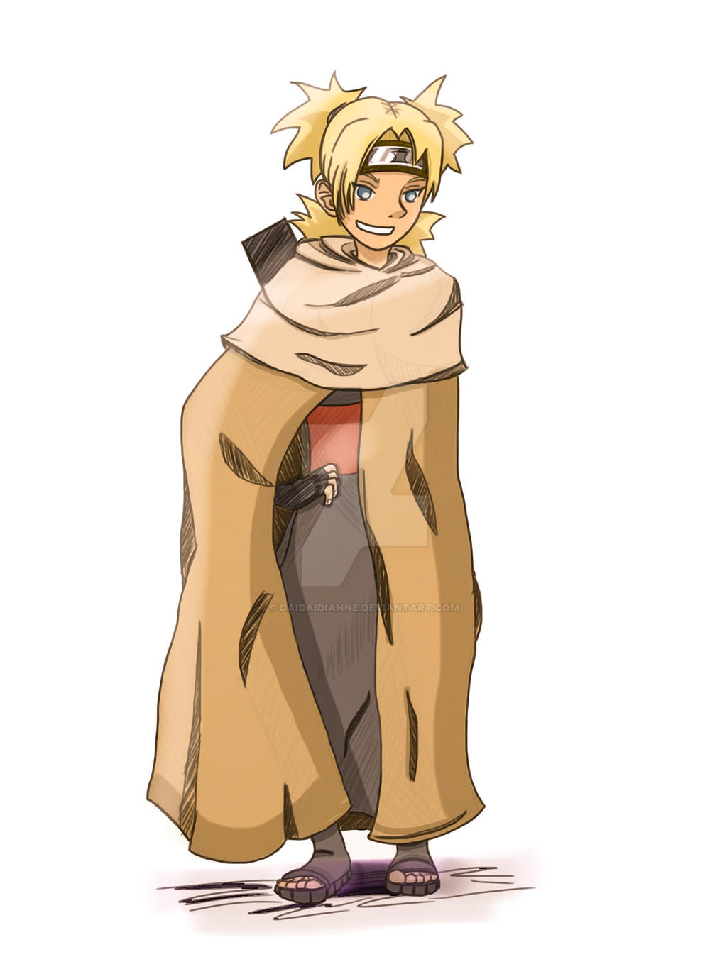 Temari in a coat