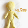 PDF Human Plush Pattern (Now with Embroidery)