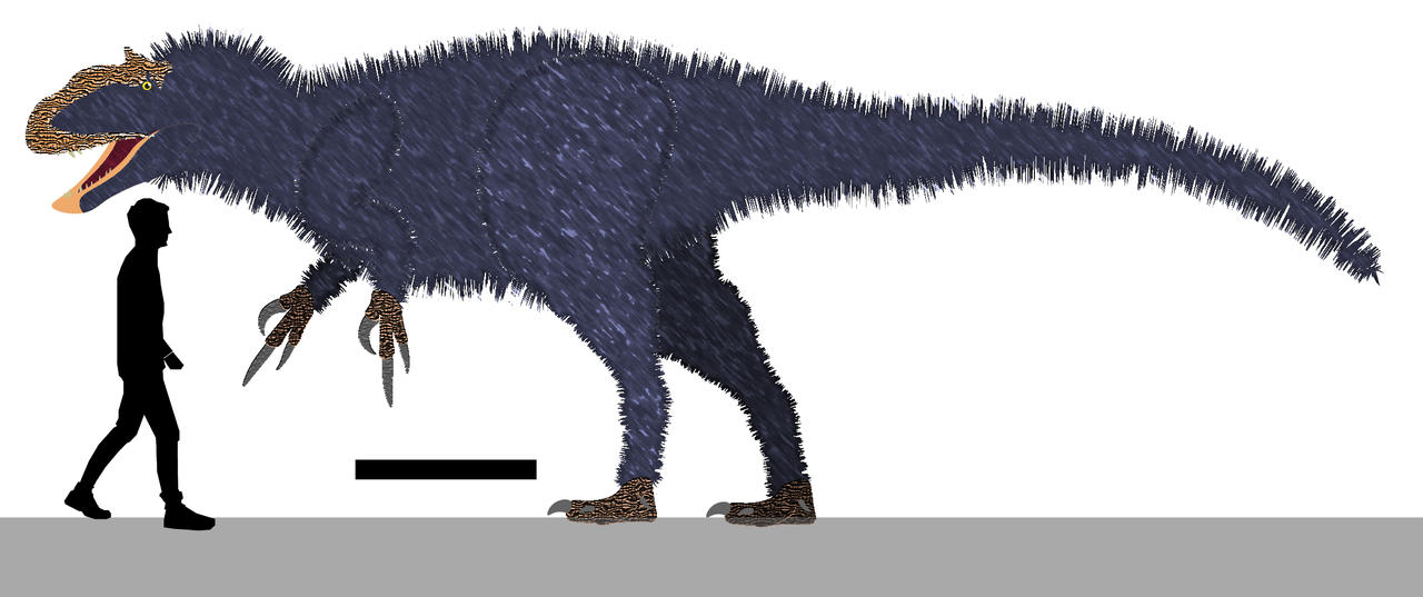 Yutyrannus Size By Paleotuga On DeviantArt yutyrannus-size-by-paleotuga-on-deviantart