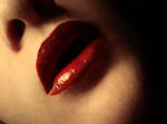 Red lips by Hani-Filth