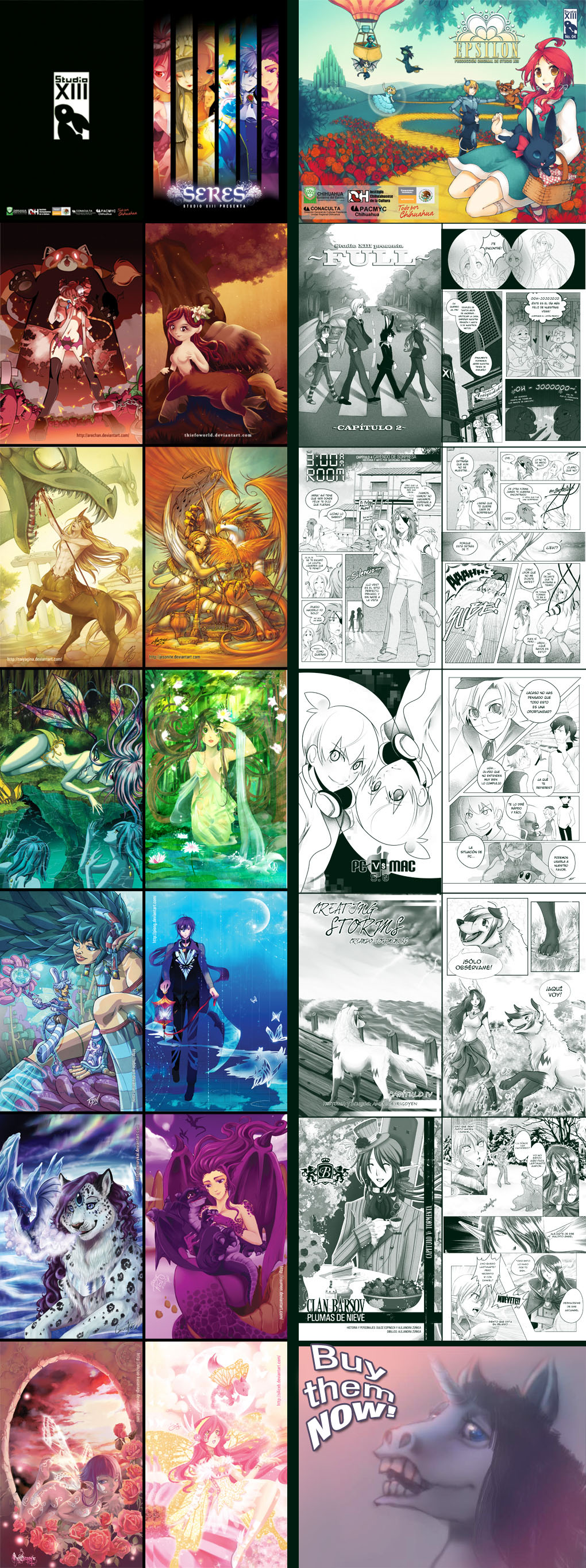 S E R E S Artbook + Epsilon 04 by SaiyaGina