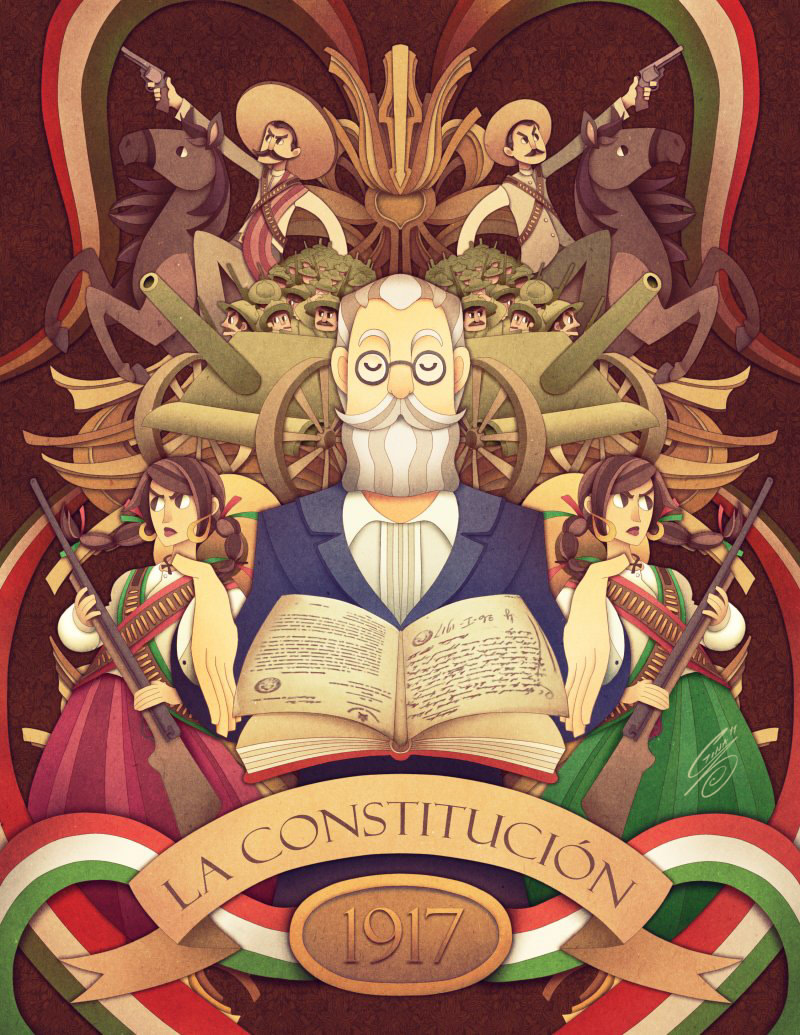 La Constitucion de 1917 by SaiyaGina on DeviantArt