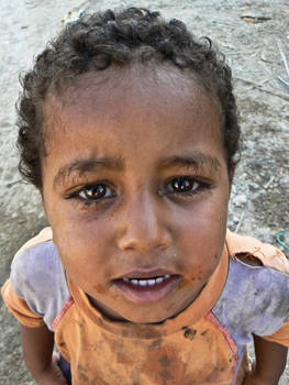 Siwa Oasis, Egypt - slum kiddo