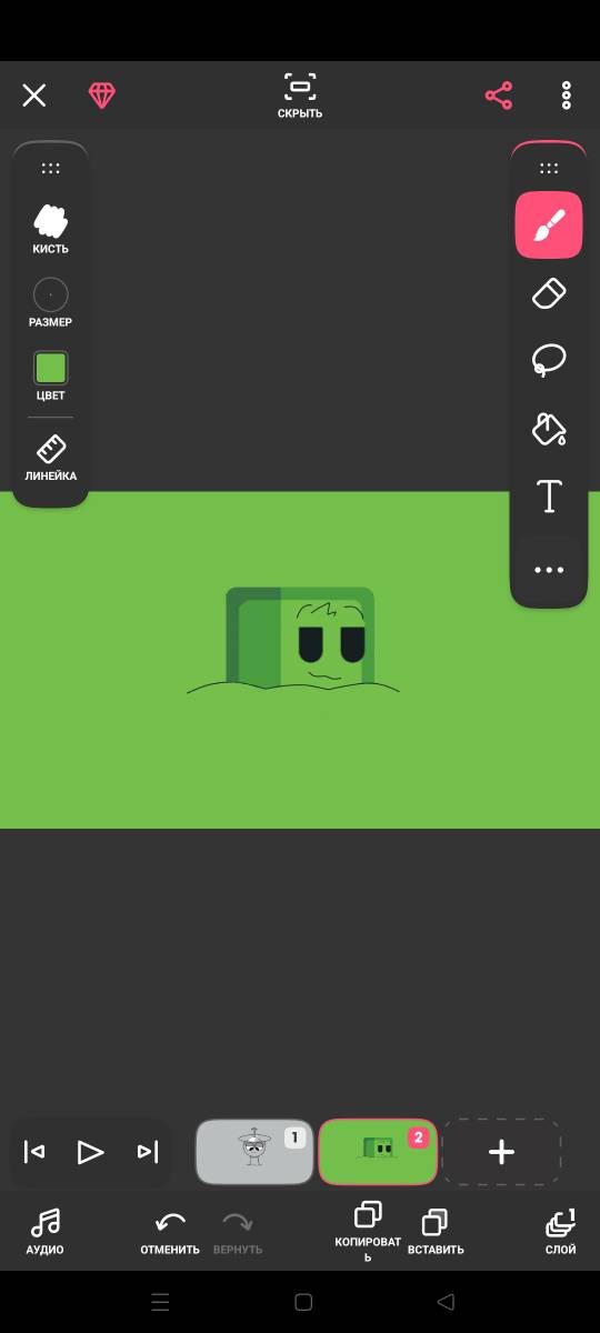 Green cube inflation by valeriks07 on DeviantArt