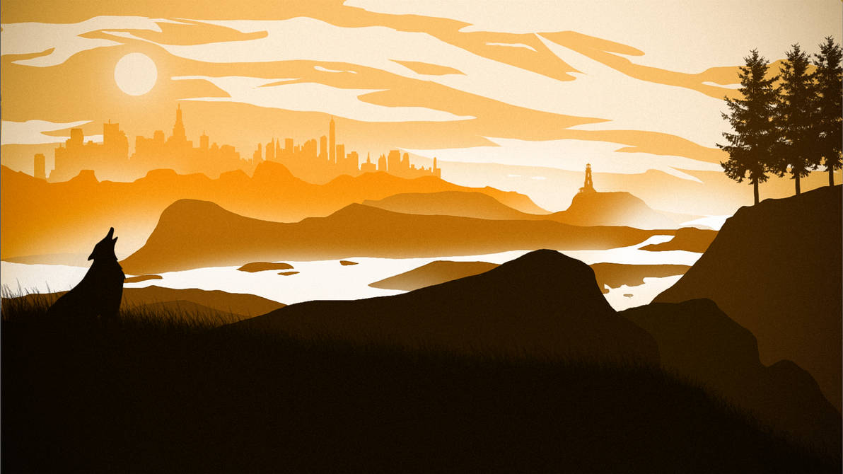 Wolf City by DevilzArts on DeviantArt
