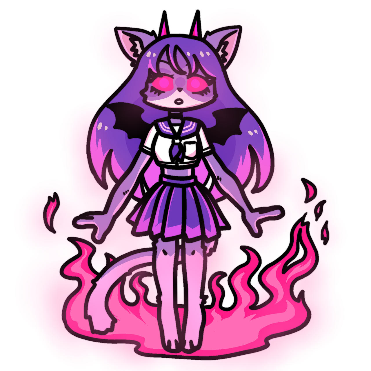 Demon Cat Script Demon cat by shifugumi on DeviantArt